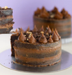 Torta chocolate manjar coco frambuesa vegan aplv SIN AZÚCAR SIN GLUTEN