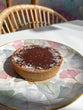 Tarta crema frambuesa chocolate veg aplv