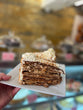 Torta mil hojas manjar sin azúcar